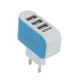 CARGADOR RAPIDO 3USB LED