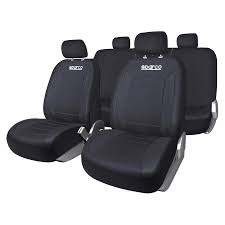 CUBRE ASIENTO SPARCO NEGRO