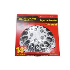 TAPA RUEDA UNIVERSAL ARO14 SAFARI