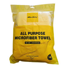 max shine all purpose microfiber towel